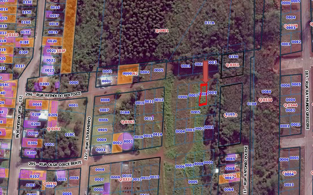Imagem do imóvel Área De 397,65m², Situada Na Rua Reinoldo Bertozzi, Matrícula 34.891 Do Ri De Encantado/rs