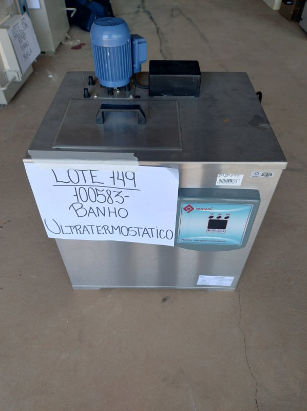 LOTE 149 - BANHO ULTRATERMOSTÁTICO QUIMIS Q214M2